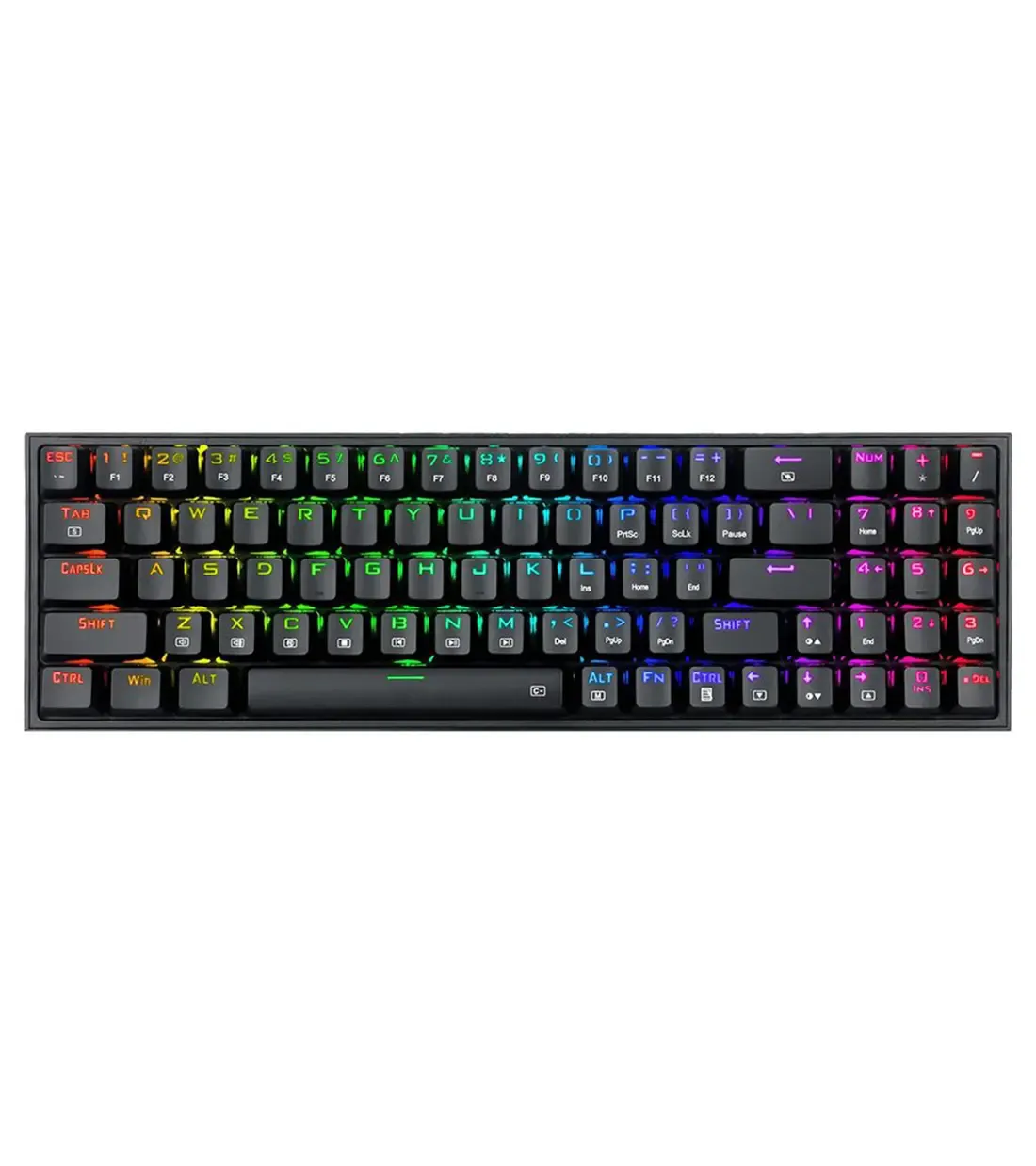 کیبورد مخصوص بازی ردراگون مدل Pollux K628 RGB